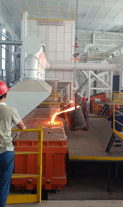 消逝模自动生产线